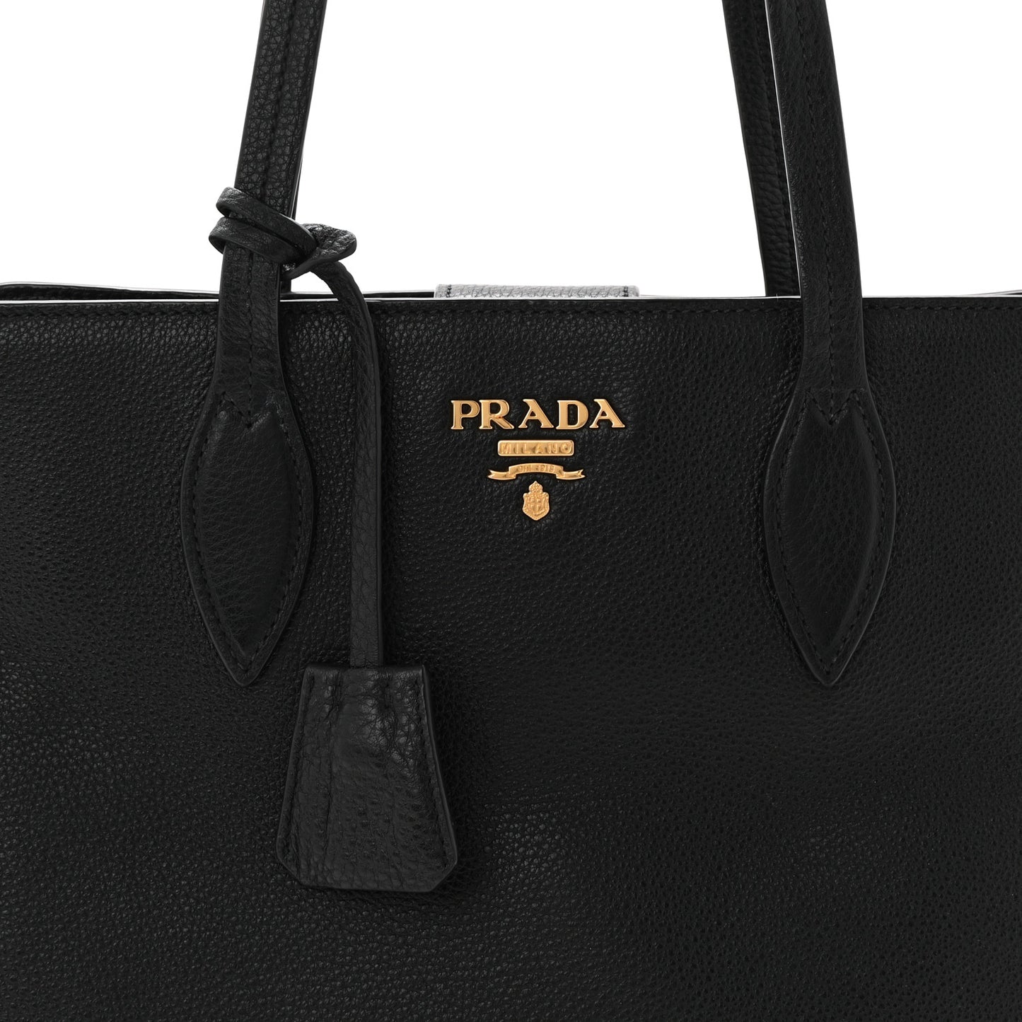 Vitello Phenix Tote Black