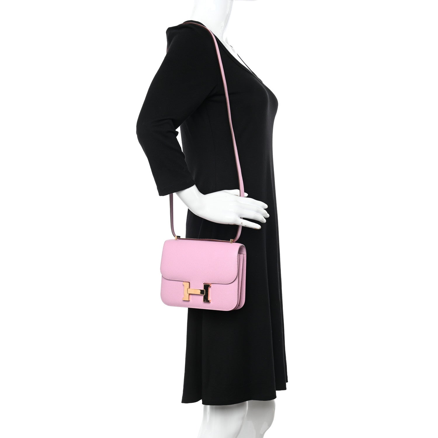 Hermes Epsom Constance 18 Mauve Sylvestre 2 of 11