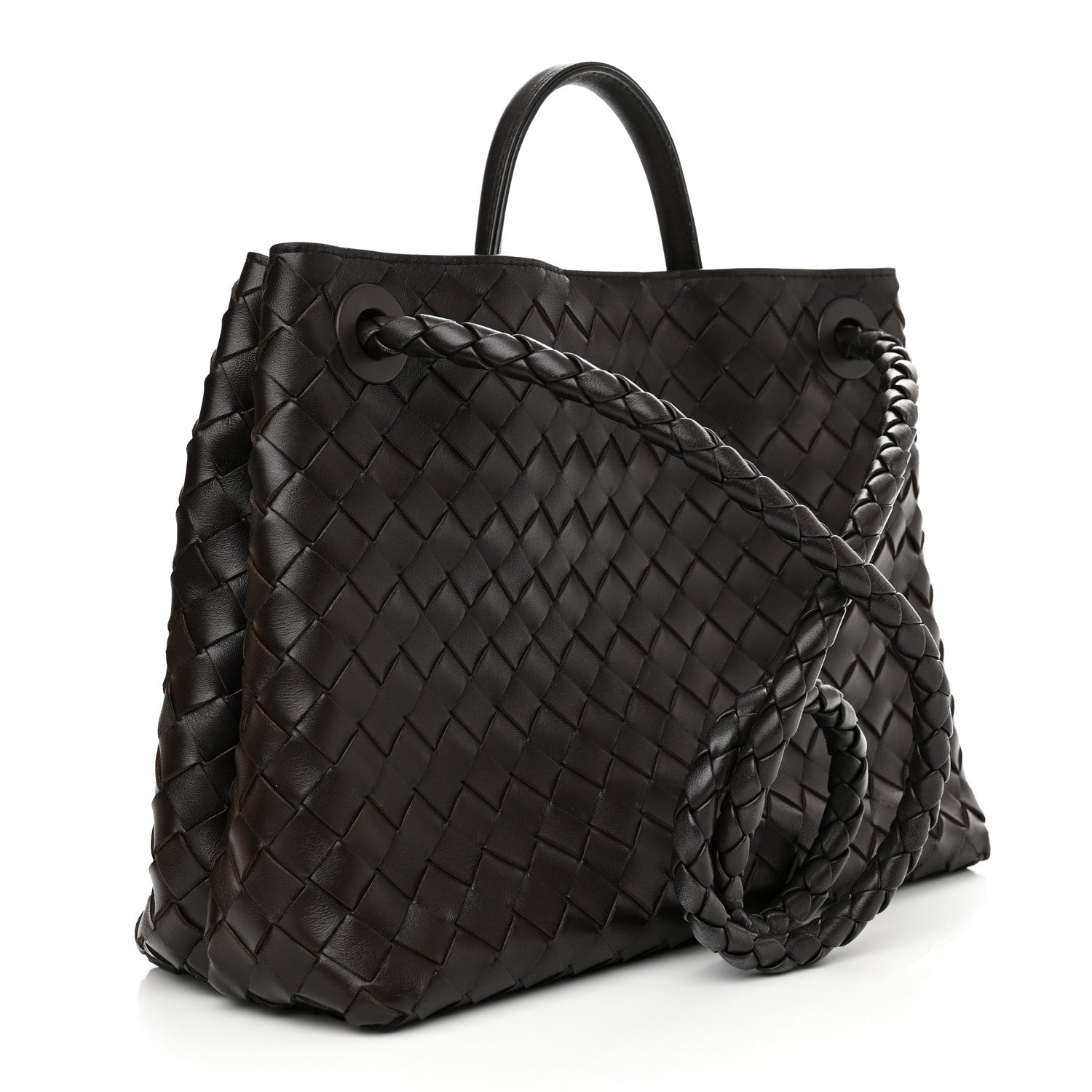 Bottega Veneta Nappa Intrecciato Medium Andiamo Shoulder Bag Fondant 3 of 10