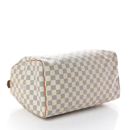 Louis Vuitton Damier Azur Speedy 35 3 of 8