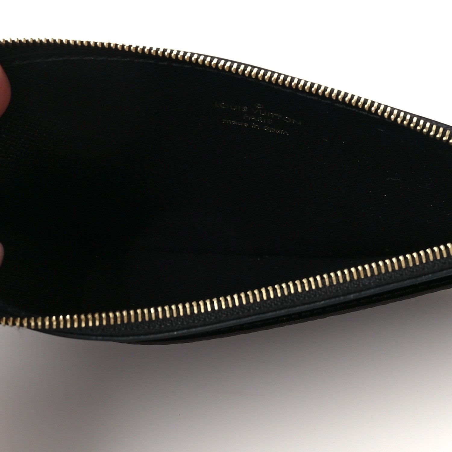 Louis Vuitton Monogram Slim Purse Black 5 of 6
