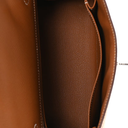 Hermes Epsom Kelly Sellier 25 Gold 5 of 11