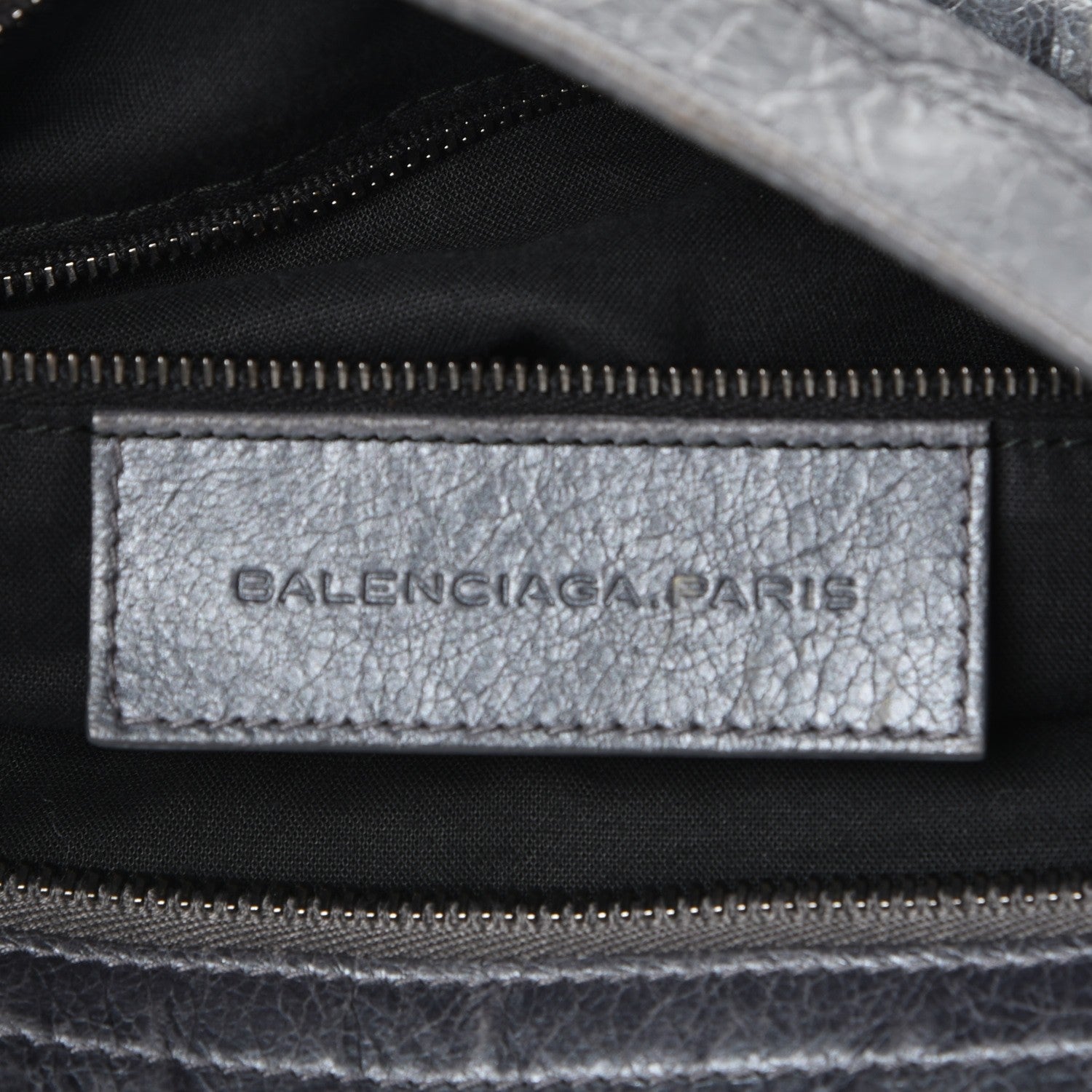 Balenciaga Agneau Classic Hardware Velo Argent Fonce 11 of 12