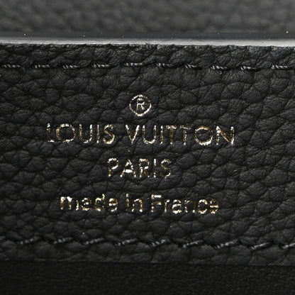 Louis Vuitton Matte Taurillon Capucines East West Mini All Black 6 of 9