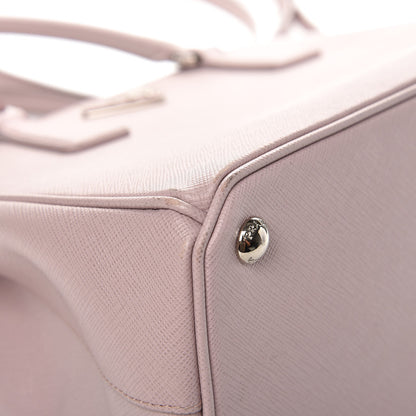 Prada Saffiano Small Galleria Double Zip Tote Mughetto 7 of 12