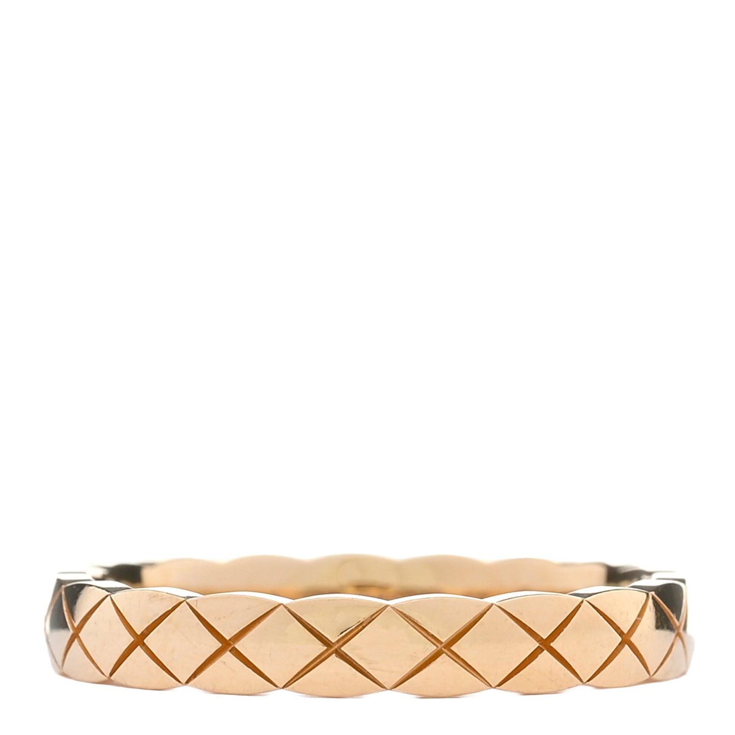 18K Yellow Gold Mini Coco Crush Ring 56 7.5