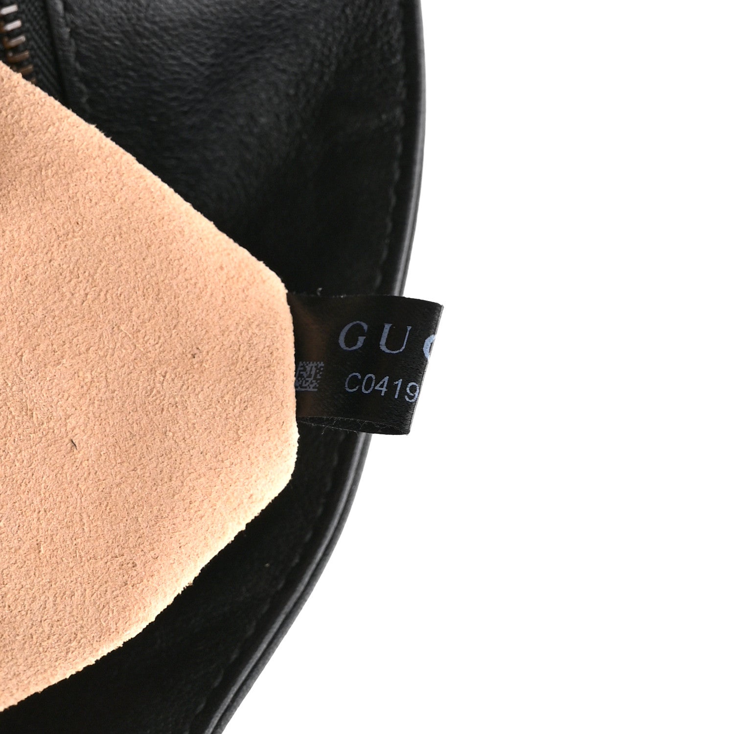 Gucci Softy Wonka Textured Dollar Calfskin Medium Diana Shoulder Bag Black 8 of 11