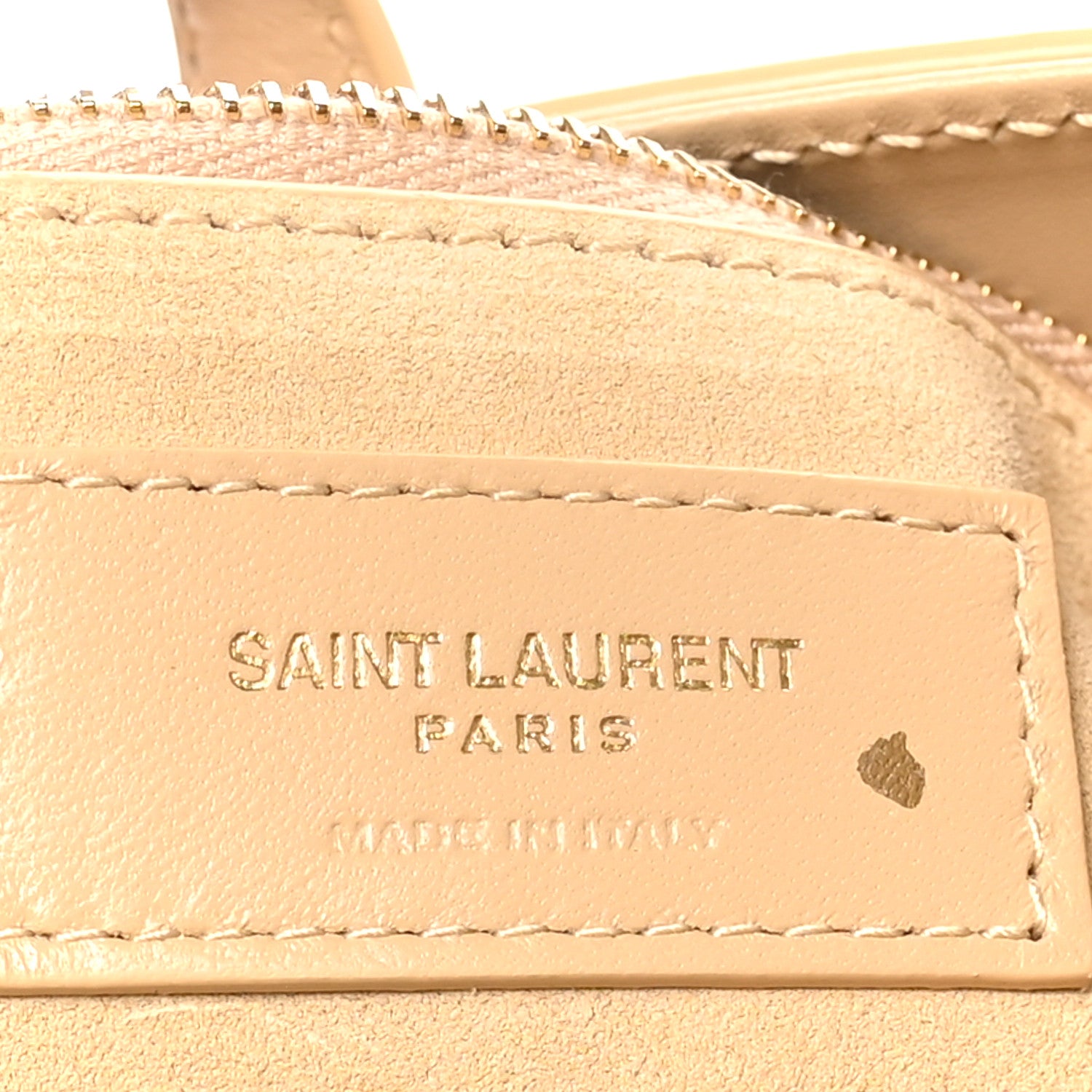 Saint Laurent Smooth Calfskin Le 5 A 7 Hobo Ivory 6 of 10