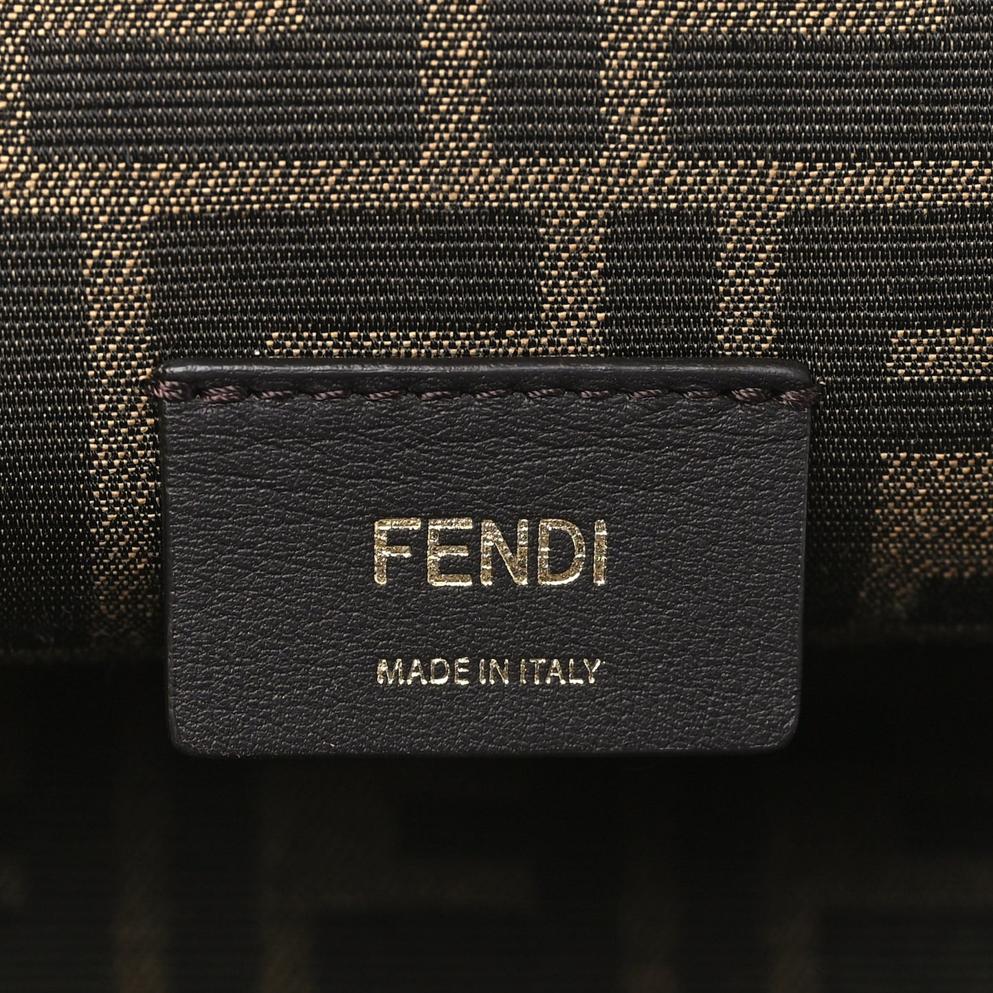 Shiny Nappa Small Fendi First Agapanto