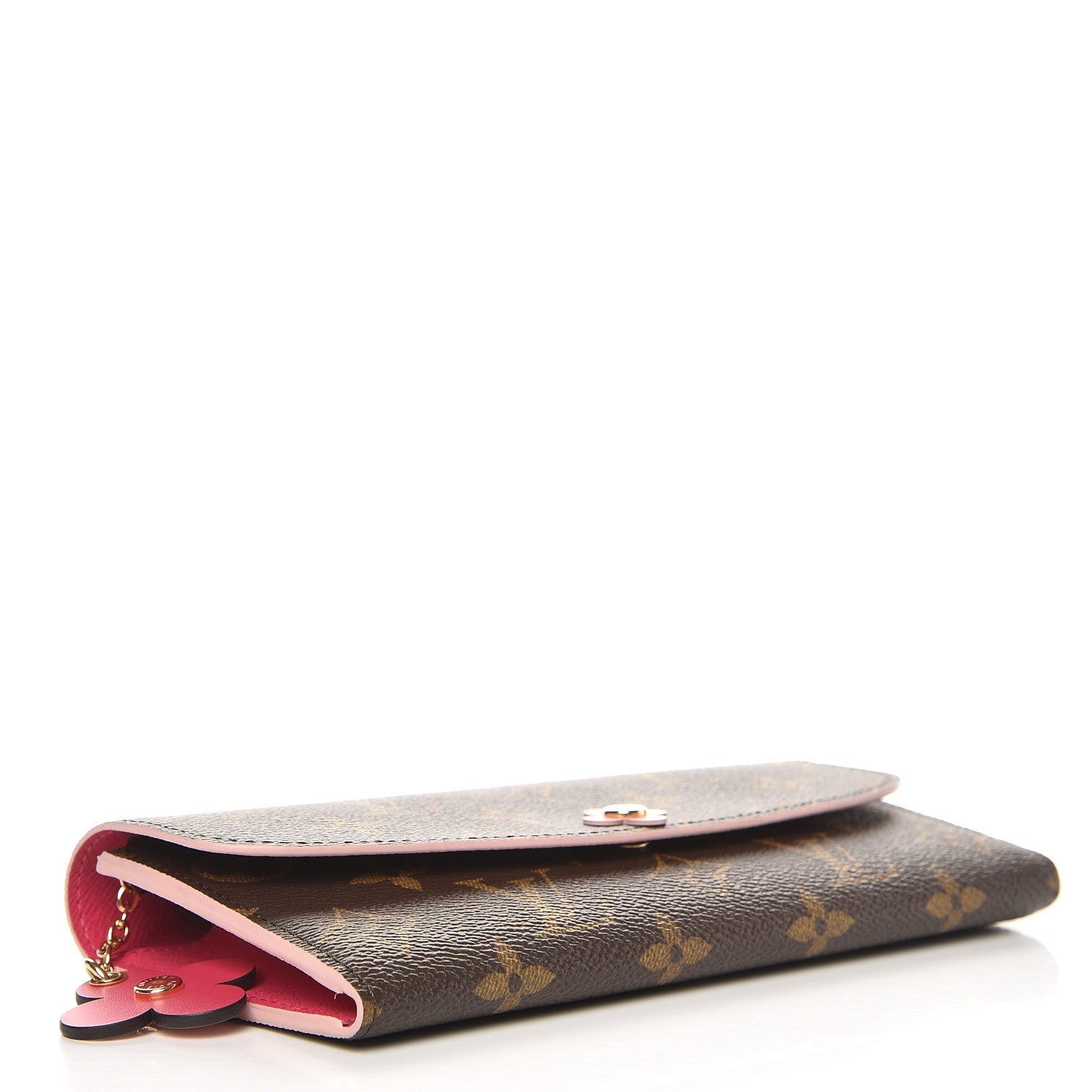Louis Vuitton Monogram Bloom Flower Emilie Wallet 4 of 6