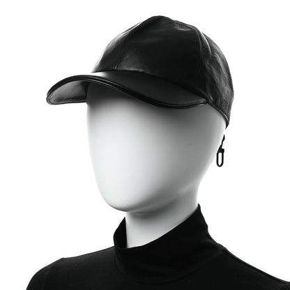 Louis Vuitton Lambskin LV Staples Baseball Cap 59 Black 2 of 10