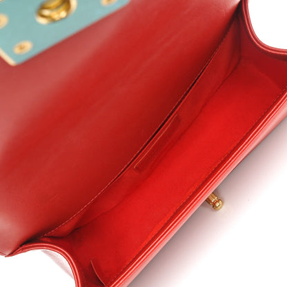 Chanel Lambskin Quilted Medium Boy Flap Red 5 of 7