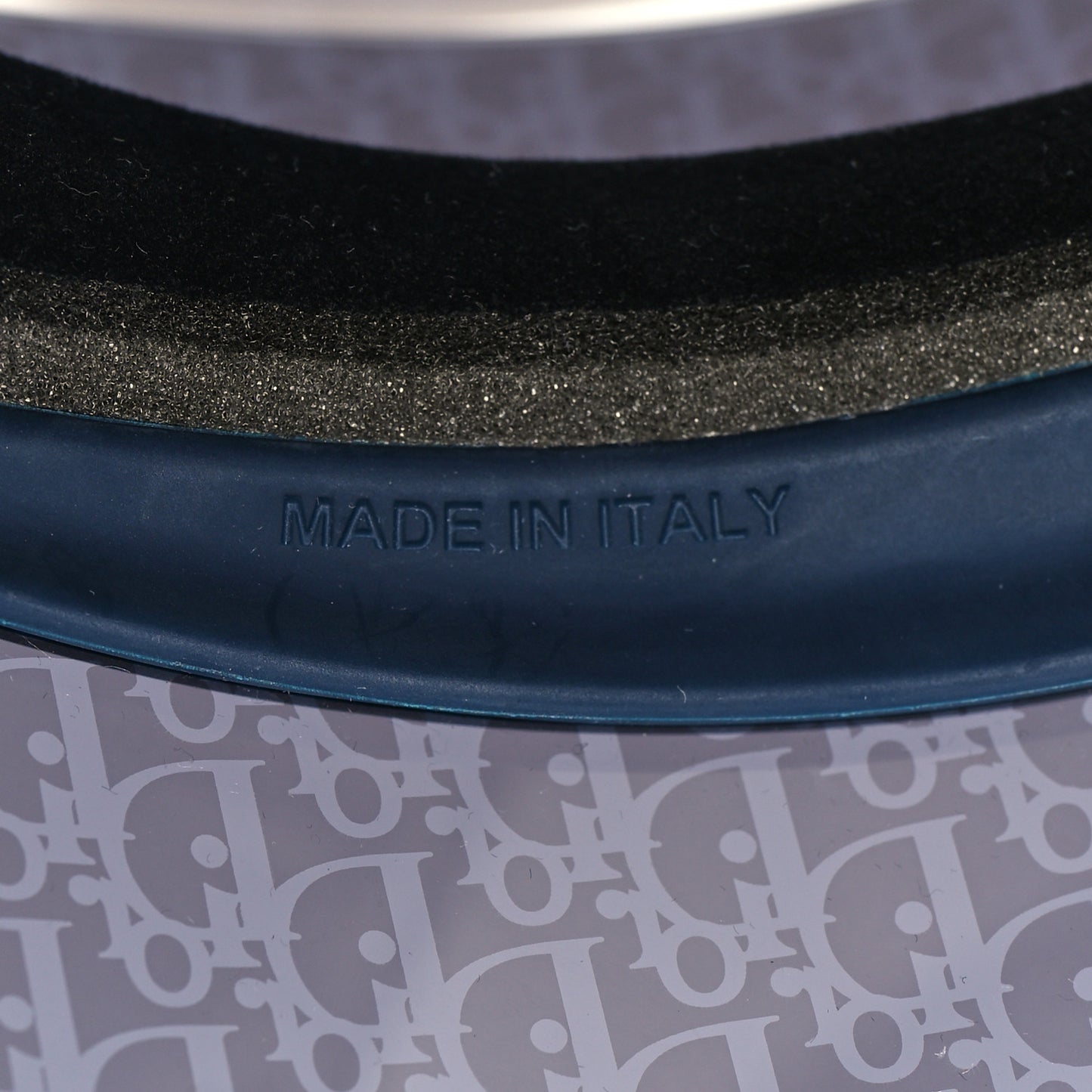 Oblique DiorClub V1U Sun Visor Blue