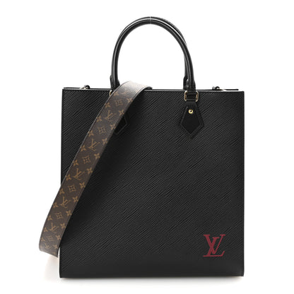 Louis Vuitton Epi Sac Plat PM Black 1 of 9