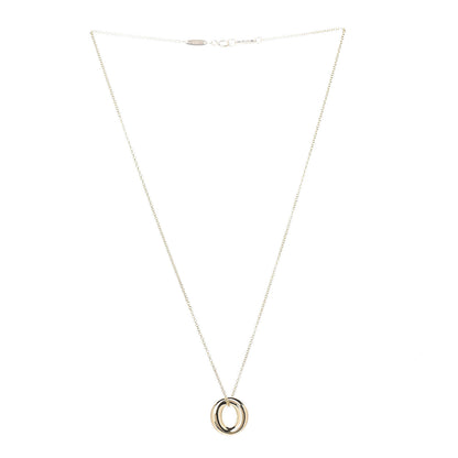Tiffany 18K Yellow Gold Elsa Peretti Small Sevillana Pendant Necklace 3 of 9
