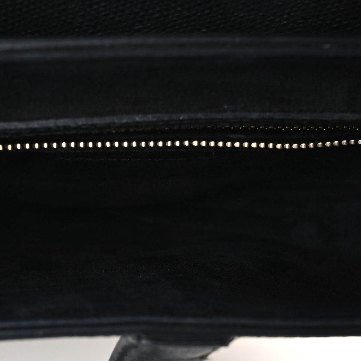 Christian Dior Grained Calfskin Saddle Bag Black 5 of 10