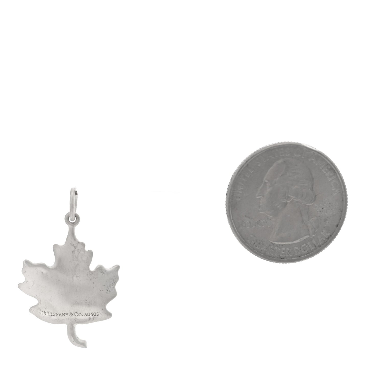 Sterling Silver Maple Leaf Charm