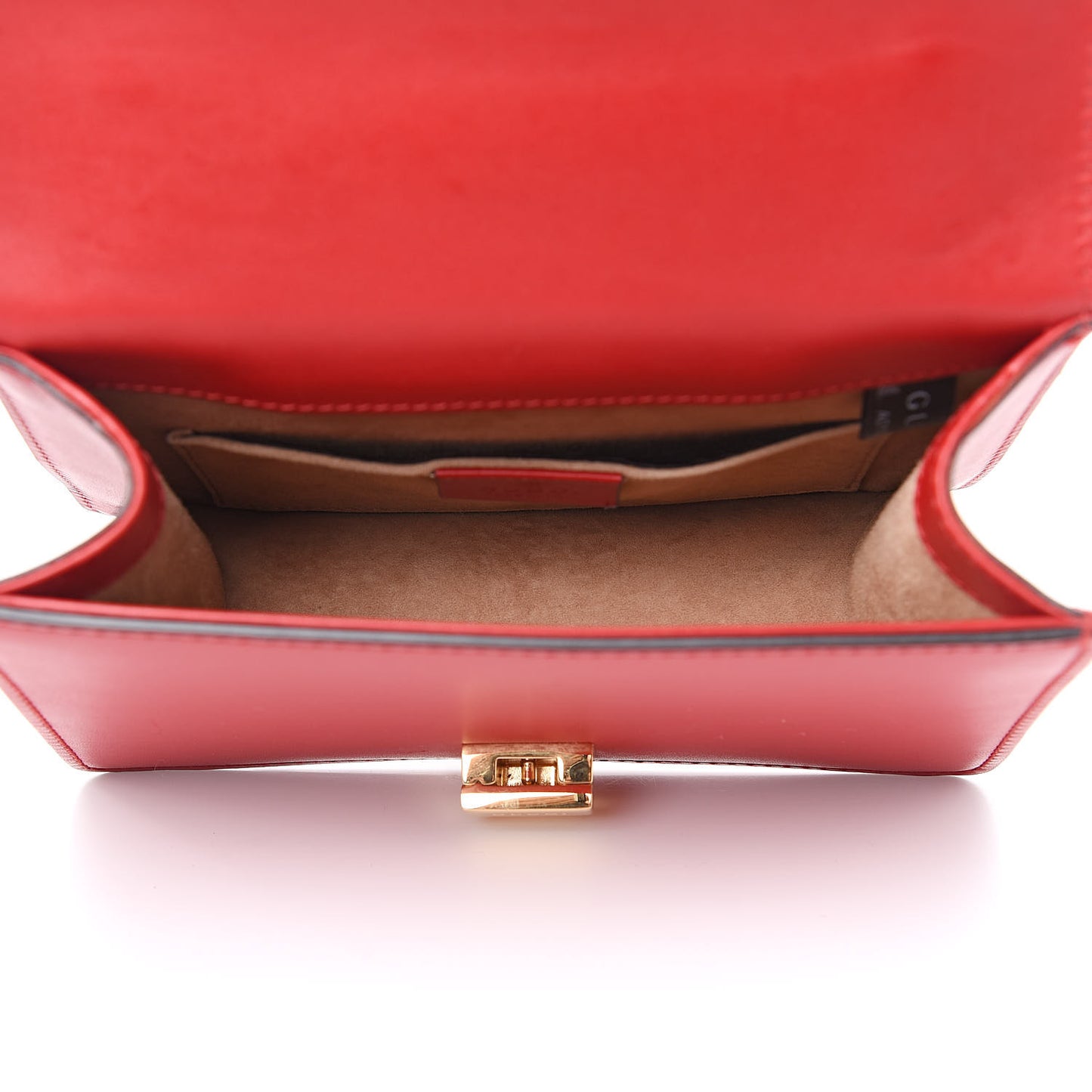 Calfskin Mini Sylvie Chain Shoulder Bag Hibiscus Red