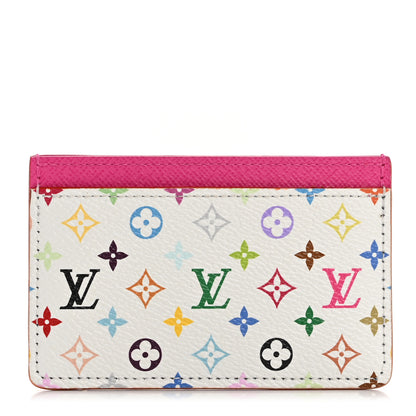 Louis Vuitton LV X TM Monogram Multicolor Card Holder Kawaii Pink 1 of 7