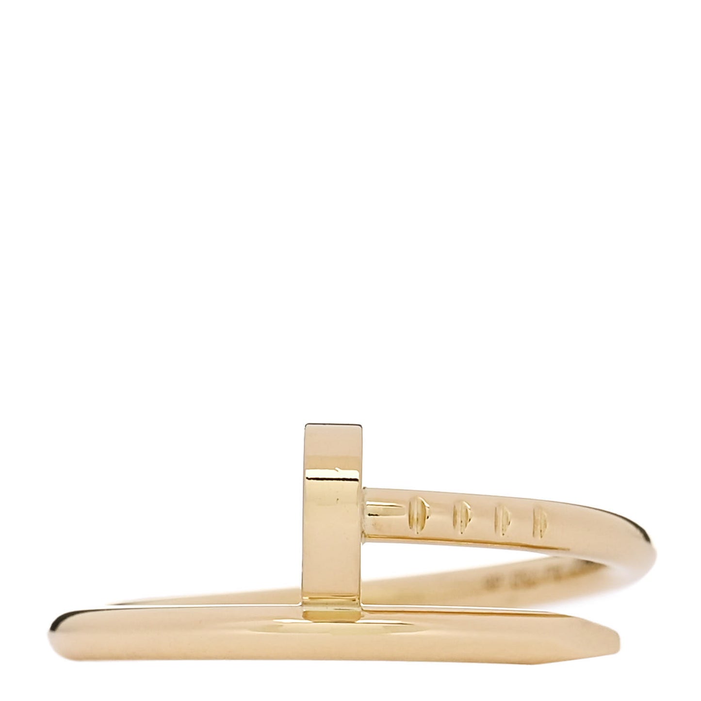 18K Yellow Gold Small Juste Un Clou Ring 51 5.75
