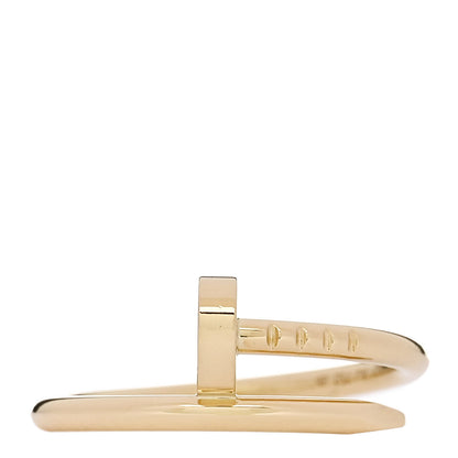 Cartier 18K Yellow Gold Small Juste Un Clou Ring 51 5.75 1 of 6