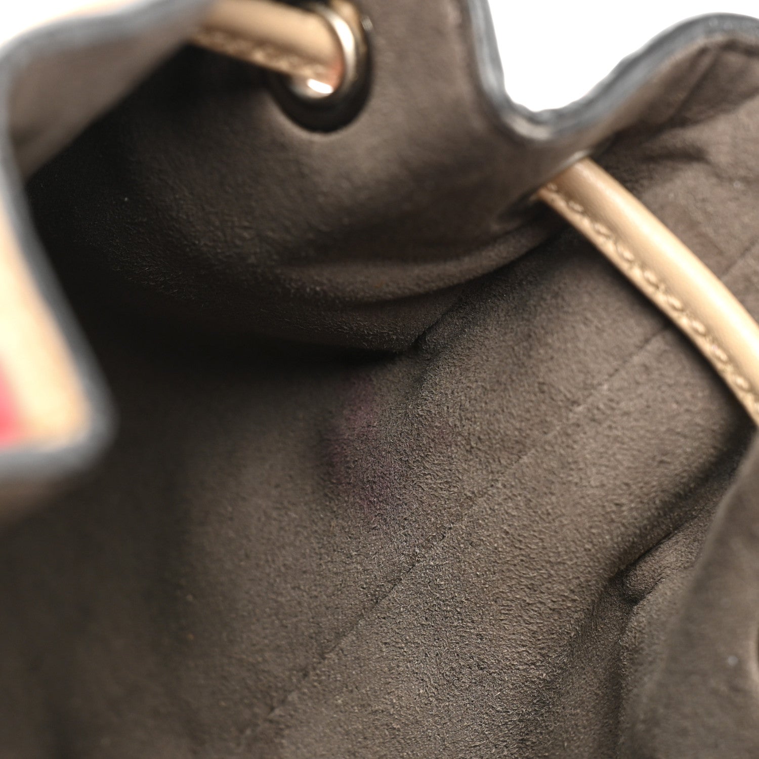 Fendi Vitello Liberty F is Fendi FF Embossed Mini Mon Tresor Bucket Bag Amido Fiamma 12 of 18