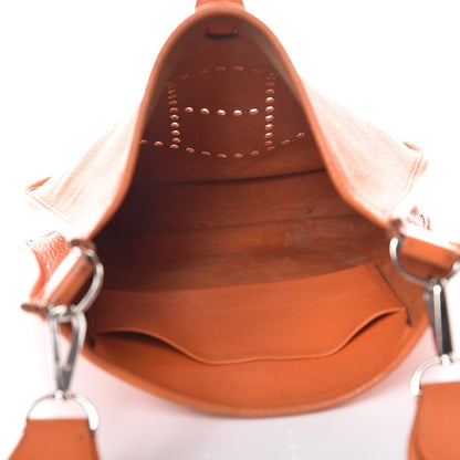 Hermes Taurillon Clemence Evelyne PM Orange 5 of 17