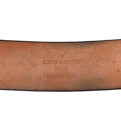 Louis Vuitton Calfskin 30mm LV Initiales Belt 100 40 Black 4 of 14