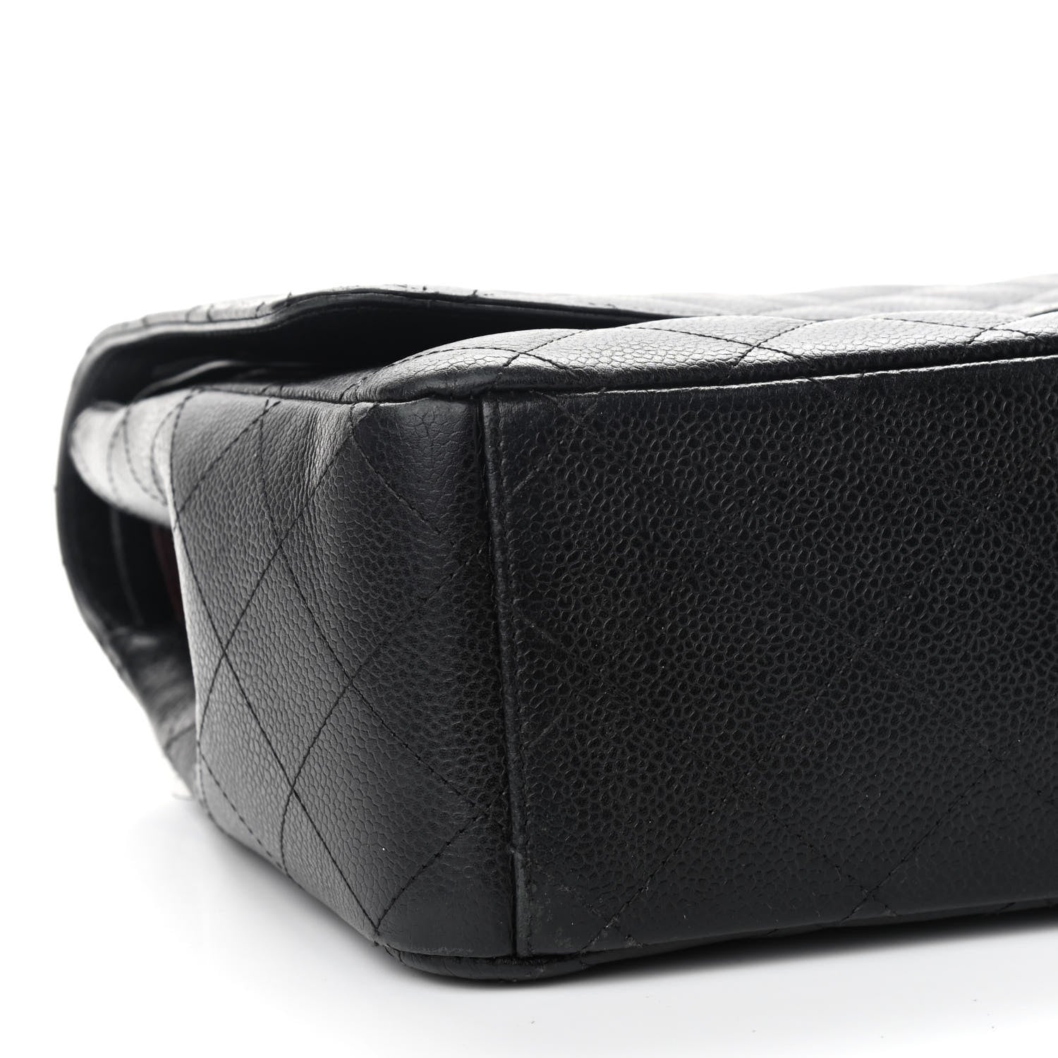 Chanel Caviar Quilted Maxi Double Flap Black 9 of 13