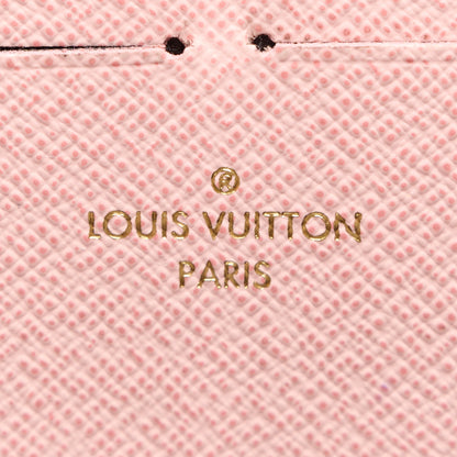 Louis Vuitton Monogram Clemence Wallet Rose Ballerine 6 of 11