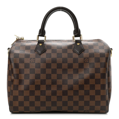 Louis Vuitton Damier Ebene Speedy Bandouliere 30 1 of 9