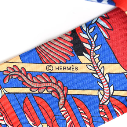 Hermes Silk Animapolis Twilly 3 of 4