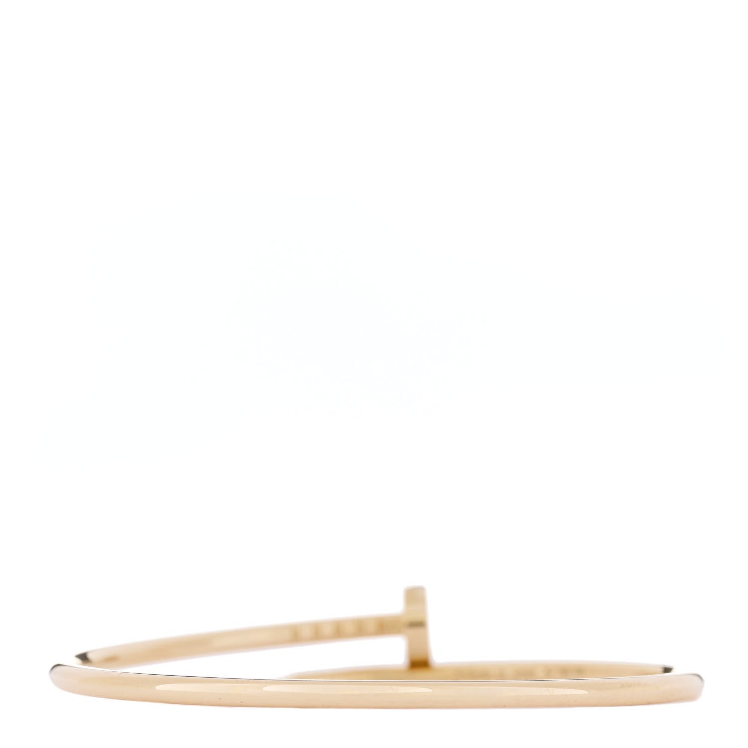 Cartier 18K Yellow Gold Small Juste Un Clou Bracelet 15 3 of 7