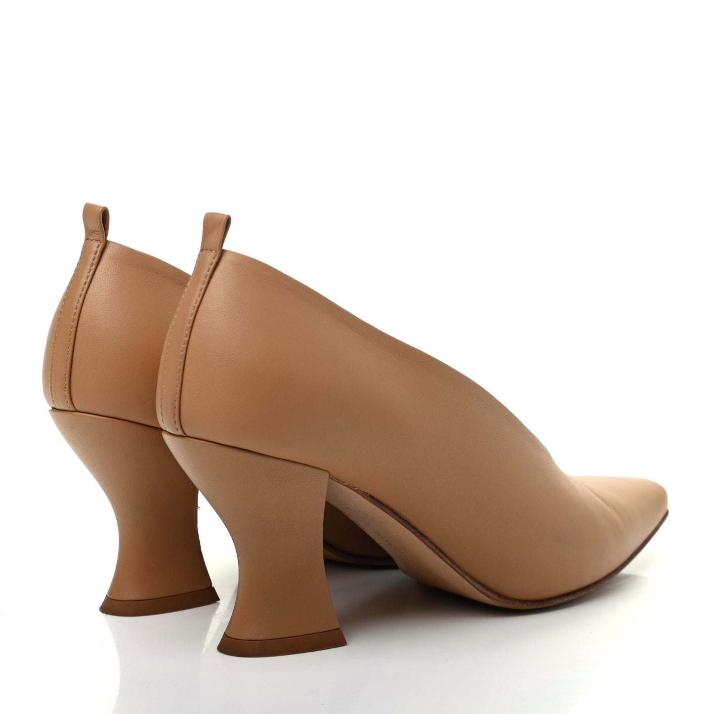 Nappa Almond Pumps 38 Nude