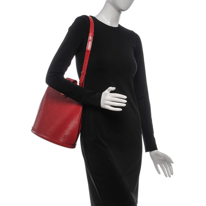 Louis Vuitton Epi Cluny Rouge 2 of 11
