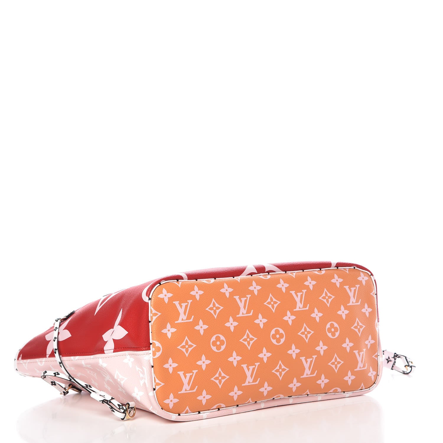 Louis Vuitton Monogram Giant Neverfull MM Rouge 5 of 11