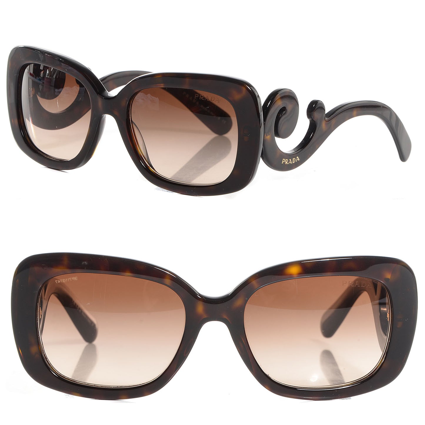 Acetate Baroque Sunglasses SPR 27O Tortoise