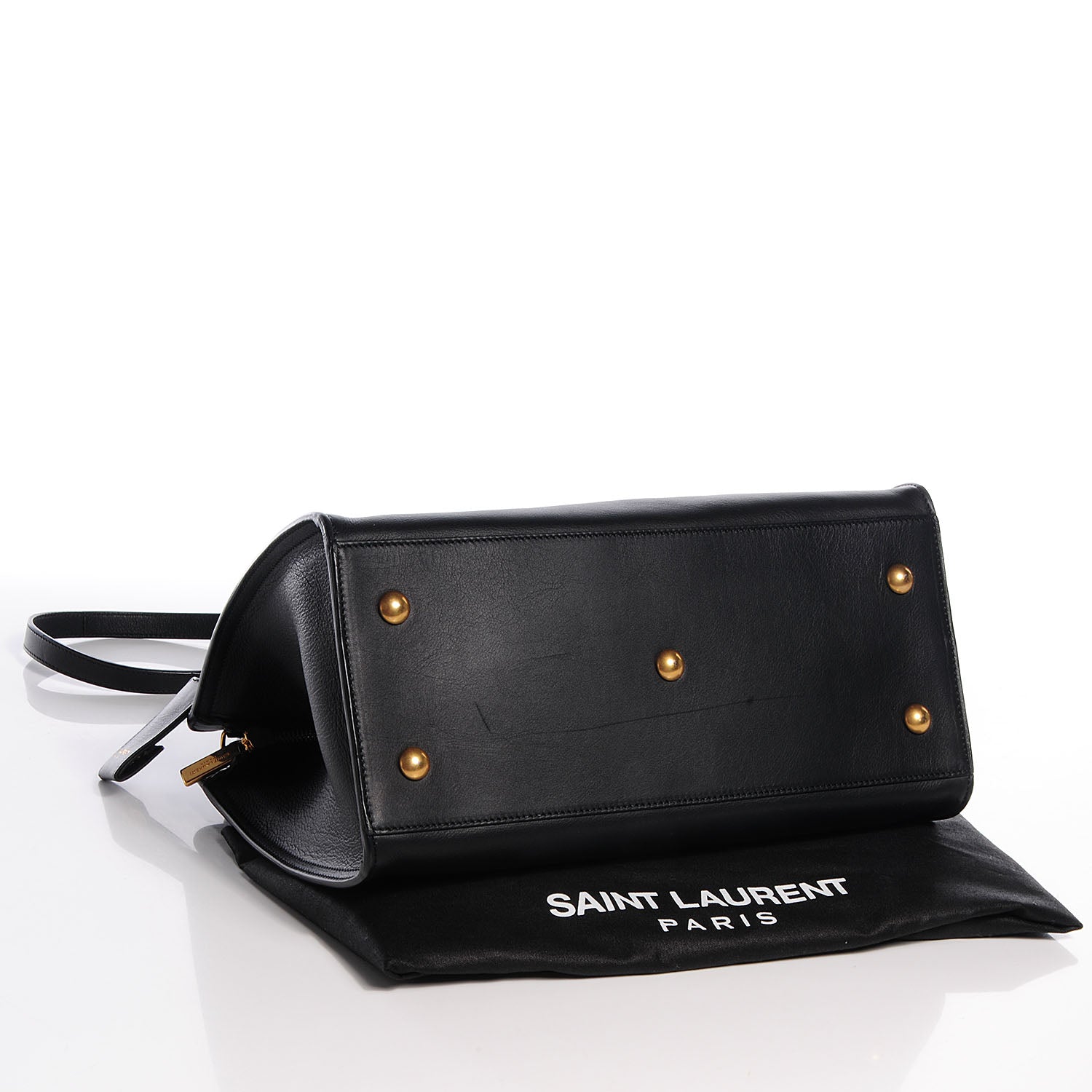 Saint Laurent Calfskin Small Classic Y Cabas Black 4 of 9