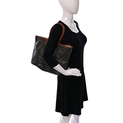 Goyard Goyardine Saint Louis PM Black Gold 2 of 10