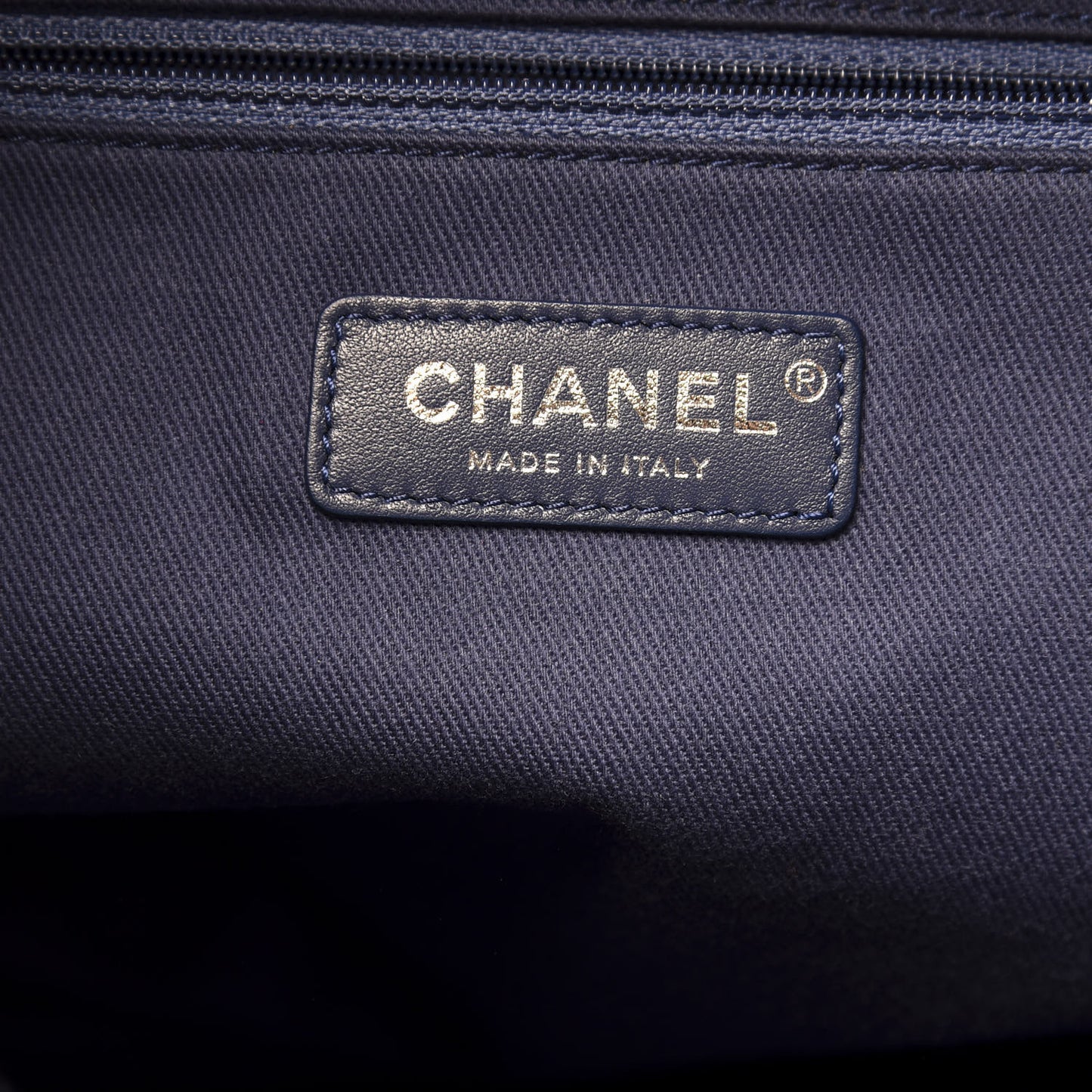Canvas Large Deauville Backpack Blue