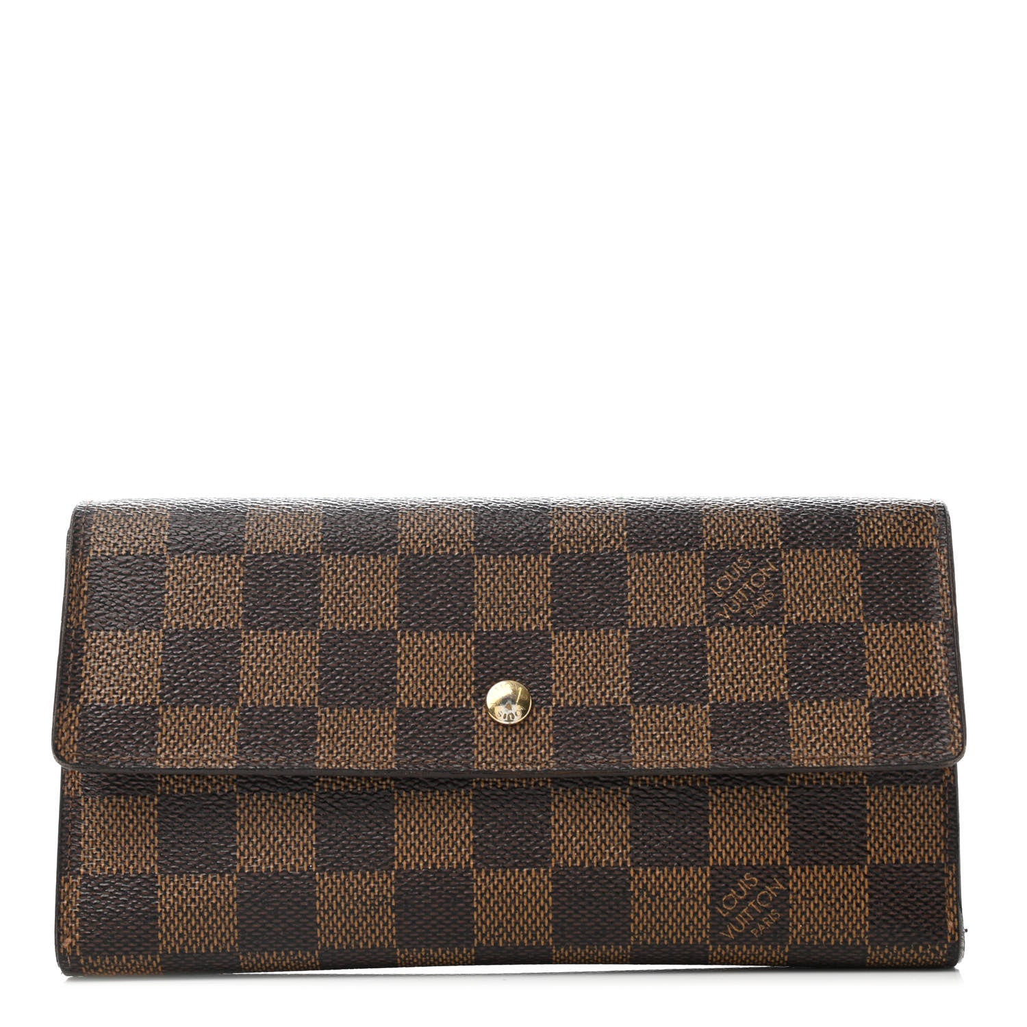 Louis Vuitton Damier Ebene Porte Tresor International Wallet 1 of 5