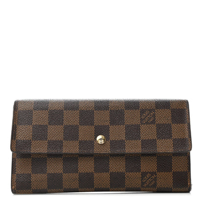 Louis Vuitton Damier Ebene Porte Tresor International Wallet 1 of 5