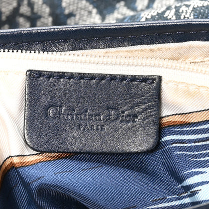 Christian Dior Monogram Saddle Bag Blue 6 of 10