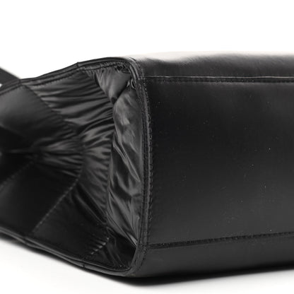 Telfar Nylon Medium Puff Shopping Bag Black 8 of 11