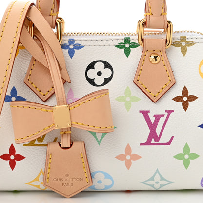 Louis Vuitton LV X TM Monogram Multicolor Nano Speedy White 7 of 10