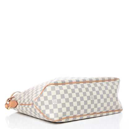 Louis Vuitton Damier Azur Delightful MM Pink 4 of 12