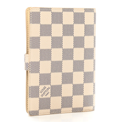 Louis Vuitton Damier Azur Small Ring Agenda Cover 3 of 8