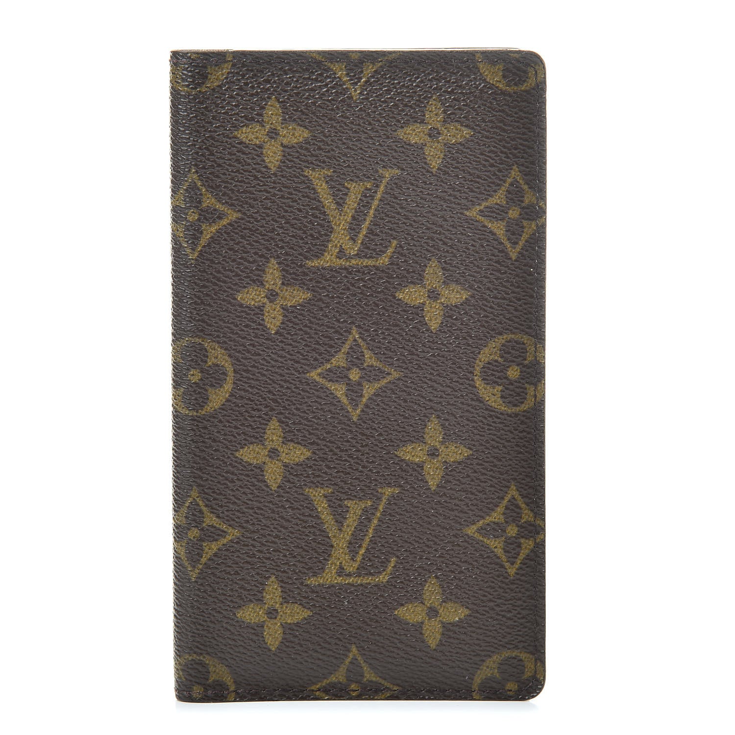 Louis Vuitton Monogram Checkbook Holder Case Wallet 1 of 10