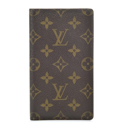 Louis Vuitton Monogram Checkbook Holder Case Wallet 1 of 10