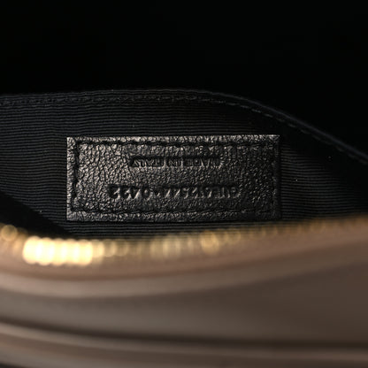 Saint Laurent Calfskin Matelasse Monogram Lou Camera Bag Taupe 7 of 10